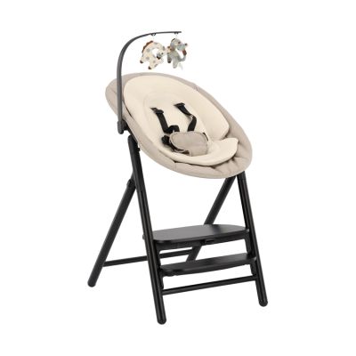 Qute Q-Sittle Eetstoel & Rocker - Full Black/Clay/Sand