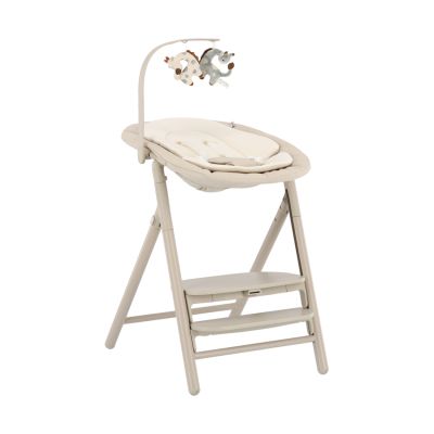 Qute Q-Sittle Eetstoel & Rocker - Full Clay/Brown/Ivory