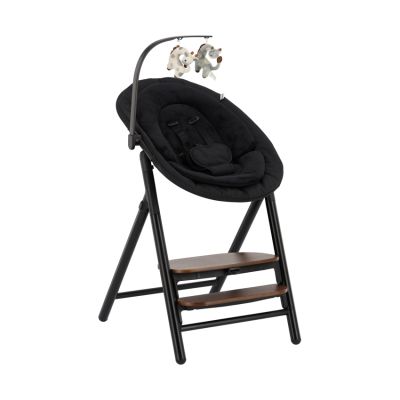 Qute Q-Sittle Eetstoel & Rocker - Woody Black/Brown/Black Qute Q-Sittle Eetstoel & Rocker - Woody Black/Brown/Black