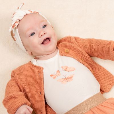 Babylook Butterflies T-Shirt - Mt. 50 - Snow White