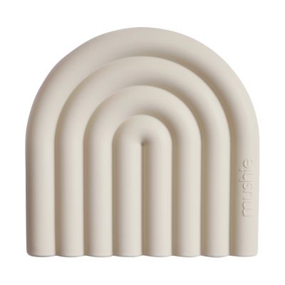 Mushie Rainbow Bijtring - Shifting Sand