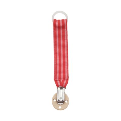 Chewies & More Speenkoord Gestreept - Rood/Roze