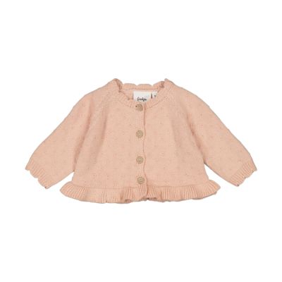 Feetje Sweet Poppy Vestje gebreid - Roze