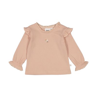 Feetje Sweet Poppy Longsleeve rib - Roze