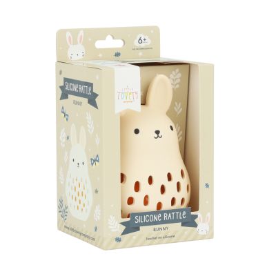 A Little Lovely Company Silicone Rammelaar - Bunny 