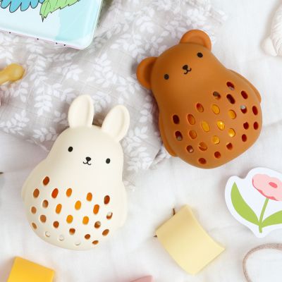 A Little Lovely Company Silicone Rammelaar - Bunny 
