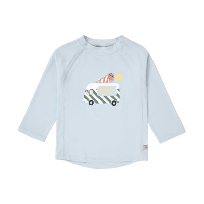 Lässig Ice Cream Truck Zwemshirt Lange Mouw - Maat 74/80 - Illusion Blue