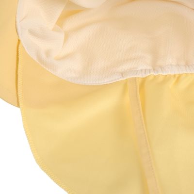 Lässig Zonnehoedje Flap - 7-12 Mnd - Pale Yellow