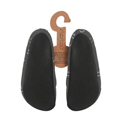 Slipstop Schoentje - Smiley Grey - Mt. 18-20
