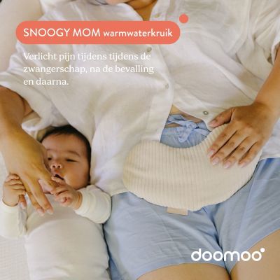 Doomoo Snoogy Mom Warmwaterkruik - Corduroy - Sand Doomoo Snoogy Mom Warmwaterkruik - Corduroy - Sand