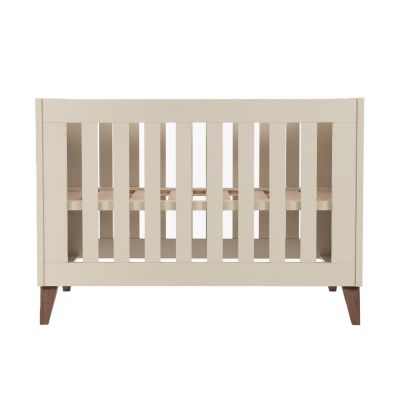 TWF Ledikant 60 x 120 - Commode XL 3 Laden 1 Deur Salerno Walnoot