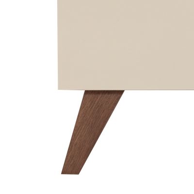 TWF Ledikant 60 x 120 - Commode 3 Laden Salerno Walnoot