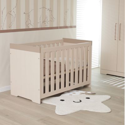Interbaby Ledikant 60 x 120 - Commode - Hanglegkast Sandstone Interbaby Ledikant 60 x 120 - Commode - Hanglegkast Sandstone