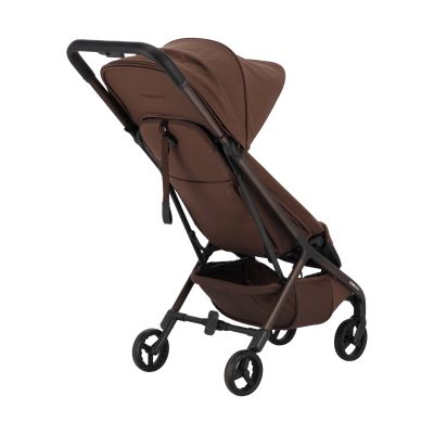 Dubatti Smart E3 Buggy - Satin Brown/Black Leather/Black Tire/Walnut Brown