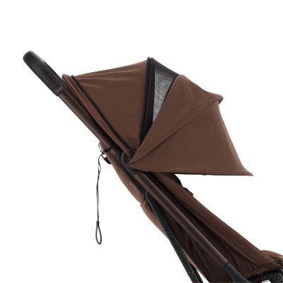 Dubatti Smart E3 Buggy - Satin Brown/Black Leather/Black Tire/Walnut Brown