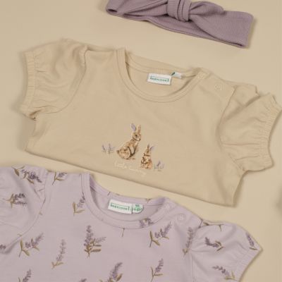 Babylook Lavender Haarband – Rib – Gray Babylook Lavender Haarband – Rib – Gray