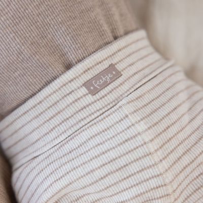 Feetje Broek Rib Streep The Magic Is In You Taupe Melange 44