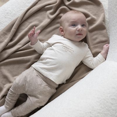 Feetje Broek Print The Magic Is In You Taupe Melange 44