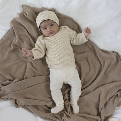 Feetje Broek Rib The Magic Is In You Offwhite Melange 44