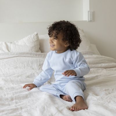 Feetje Wafelpyjama - Maat 68 - Babyblue Feetje Wafelpyjama - Maat 68 - Babyblue