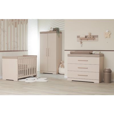 Interbaby Ledikant 70 x 140 - Commode - Sandstone