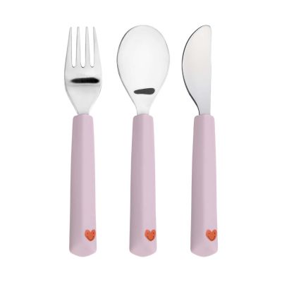 Lassig Bestek With Silicone Handle Happy Rascals
