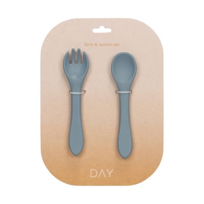 DAY Lepel En Vork Faded Blue