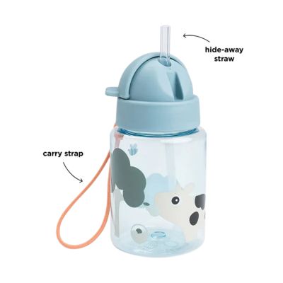 Done By Deer Tiny Farm Rietjesbeker - 280 ml - Blue