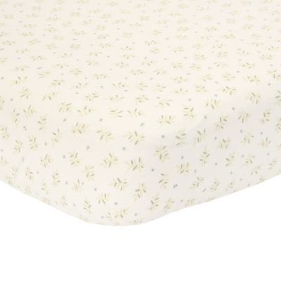 Little Dutch Hoeslaken Junior - 70 x 140 / 150 cm - Blueberry Leaves