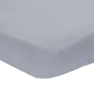 Little Dutch Hoeslaken Ledikant Pure - 60 x 120 cm - Denim Blue