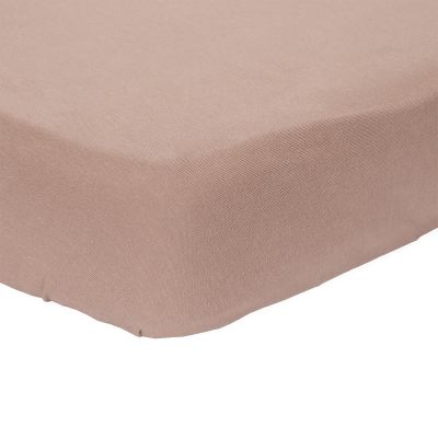 Little Dutch Hoeslaken Wieg Pure - 40 x 80 cm - Pink Blush 