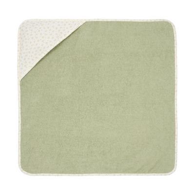 Little Dutch Badcape - 100 x 100 cm - Blueberry Leaves