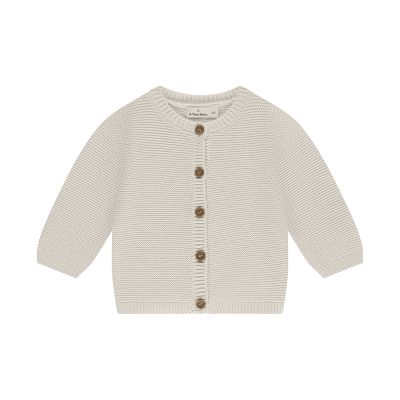  A Tiny Story Knit Vestje - Ivory