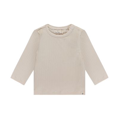 A Tiny Story rib longsleeve - Pearl