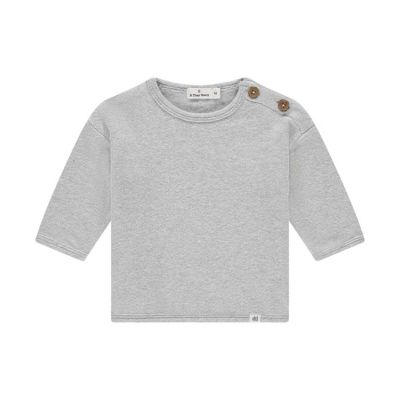 A Tiny Story Trui - Light Grey Melange