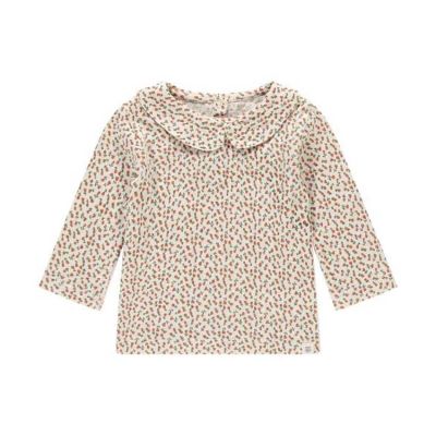 A Tiny Story Long Sleeve Bloem T-Shirt - Snow