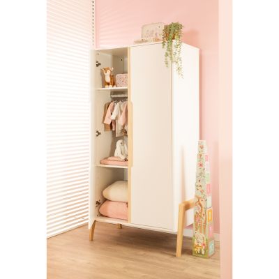 TWF Ledikant 60 x 120 - Commode 3 Laden - Hanglegkast Larvik