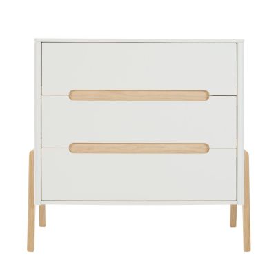 TWF Ledikant 70 x 140 Incl. Juniorzijde - Commode 3 Laden Larvik TWF Ledikant 70 x 140 Incl. Juniorzijde - Commode 3 Laden Larvik