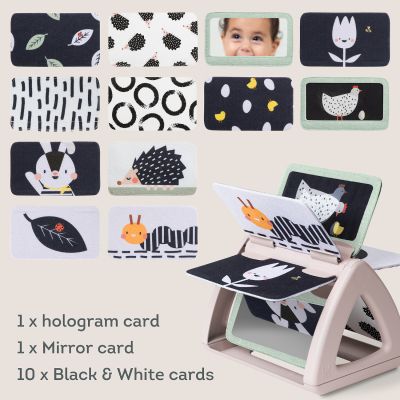 Taf Toys Book Black En White Spinning
