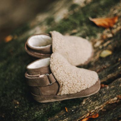 Baby Dutch Teddie Babyboots - XS - Brown