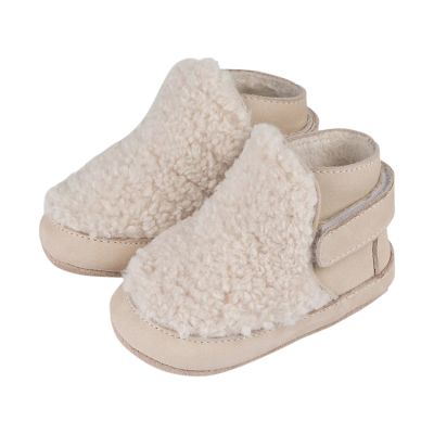 Baby Dutch Teddie Babyboots - S - Natural