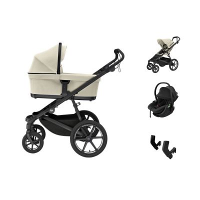 Thule Urban Glide 4-Wheel Kinderwagen - Maple Autostoel - Autostoel Adapters