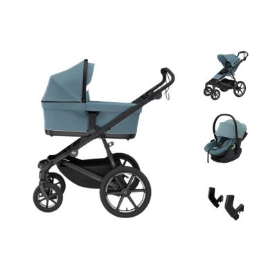 Thule Urban Glide 4-Wheel Kinderwagen - Maple Autostoel - Autostoel Adapters