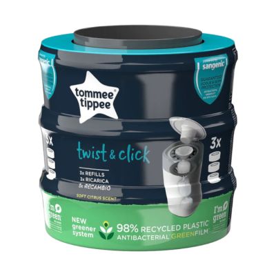 Tommee Tippee Sangenic Twist&amp;Click Navulling 3 Stuks
