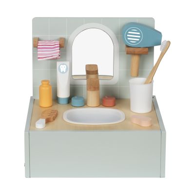 Tooky Toy Badkamer Speelset Mini - Hout