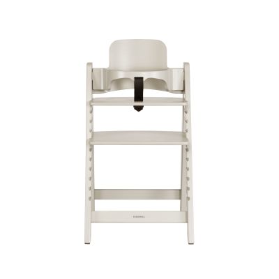 Kidsmill Up! Kinderstoel Incl. Kunststof Babyset Zwart - Beuken Oatmeal