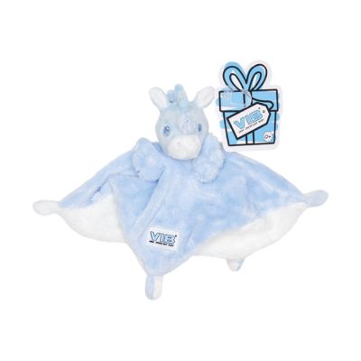 VIB Knuffeldoekje Unicorn Blauw