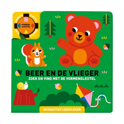 Imagebooks Zoek En vind Met De Vormensleutel Beer En De Vlieger