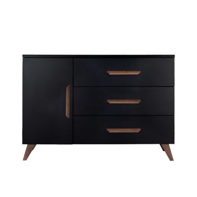 TWF Ledikant 60 x 120 - Commode XL 3 Laden 1 Deur - Hanglegkast XL 3 Deuren 2 Lade Modena Walnoot TWF Ledikant 60 x 120 - Commode XL 3 Laden 1 Deur - Hanglegkast XL 3 Deuren 2 Lade Modena Walnoot