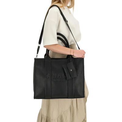 Charm London Laptoptas - Bond - Zwart 